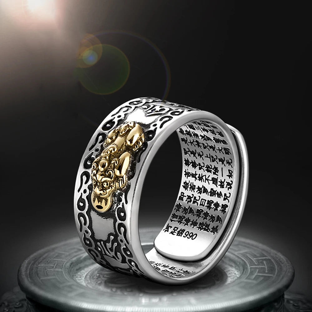 Pixiu Mantra Ring