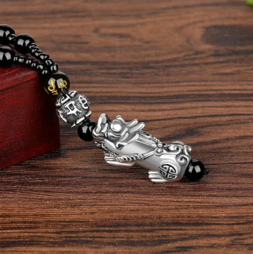 Pixiu Obsidian Pendant