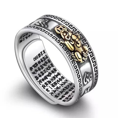 Pixiu Mantra Ring