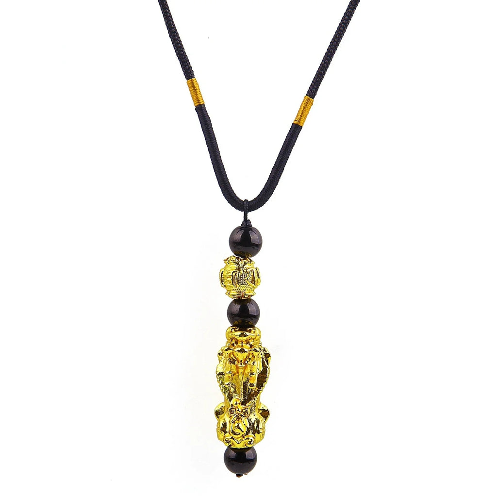 Pixiu Obsidian Pendant