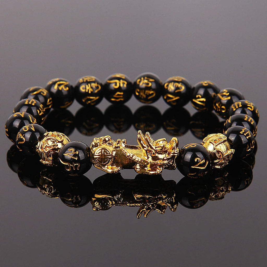 Pixiu Obsidian Protection Bracelet