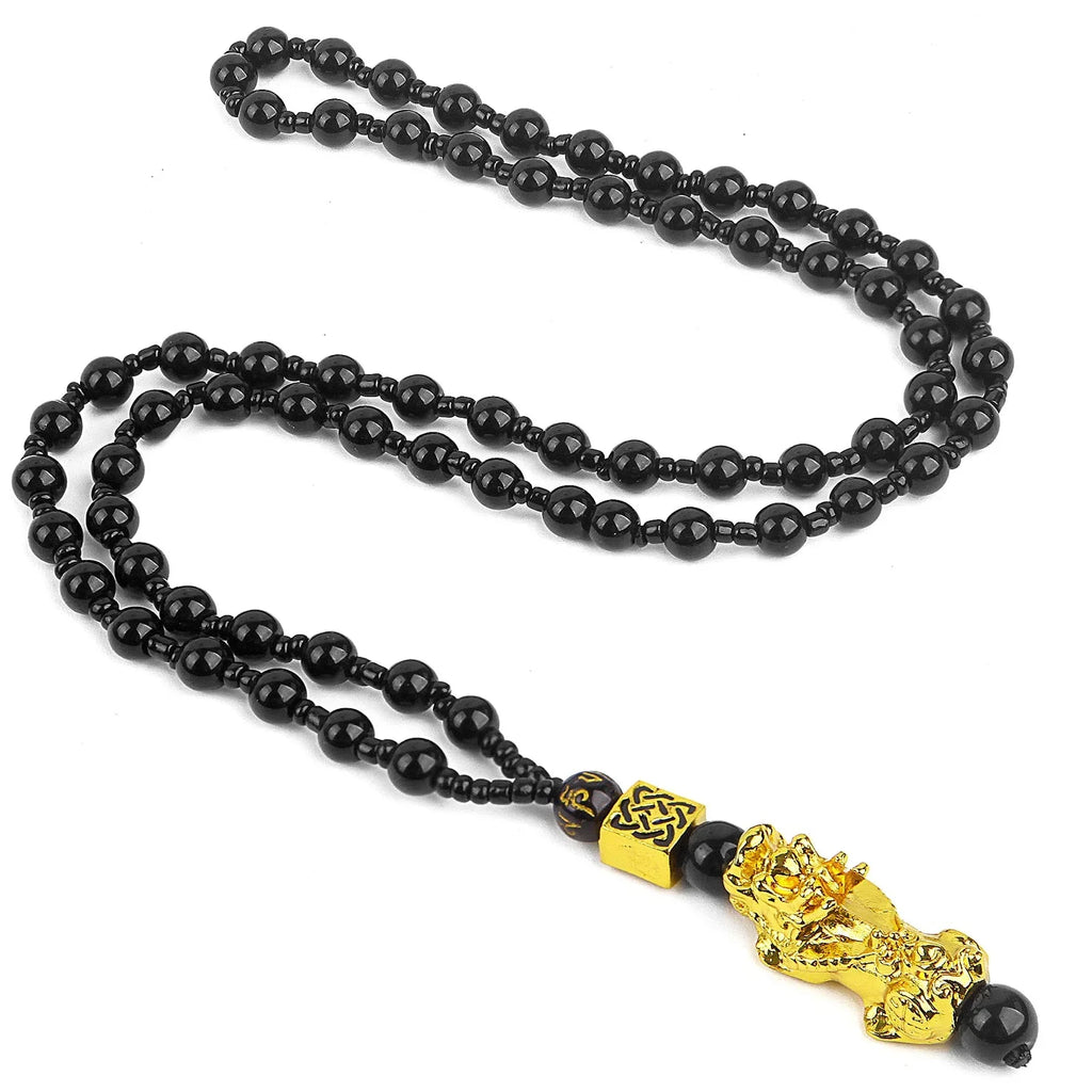 Pixiu Obsidian Pendant